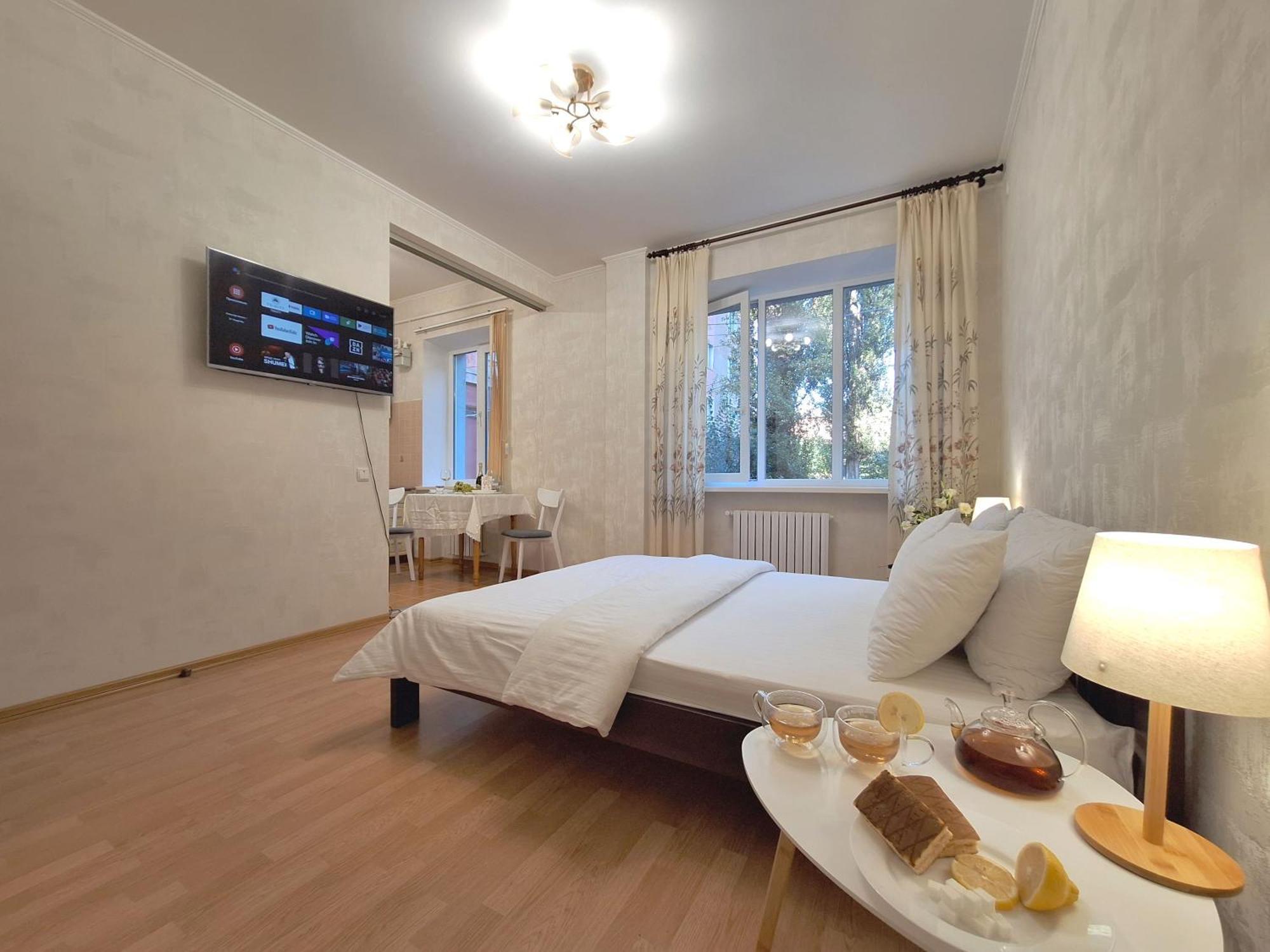 Однокімна Квартира Біля Каштанової Алеї У Центрі Полтави Мережа Alexapartments Документи Для Відряджень Безконтатне Заселення 24-7 Połtawa Zewnętrze zdjęcie